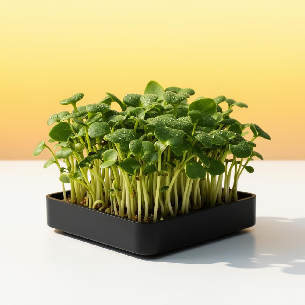 Ruby Chard Microgreens